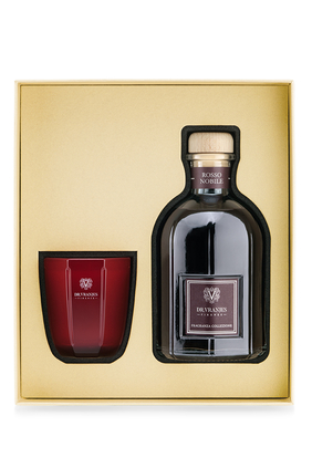 Rosso Nobile Diffuser and Candle Holiday Gift Set, Medium